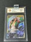 Kuzan OP02-121 (Secret) Paramount War ONE PIECE Card Game Japanese TCG Grade 10