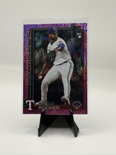 2025 Topps Series 2 - Kumar Rocker #408 Pink Holo Foil (RC) #3121