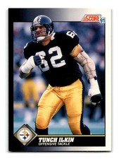 Tunch Ilkin 1991 Score #545 Pittsburgh Steelers Centered Mint to Gem