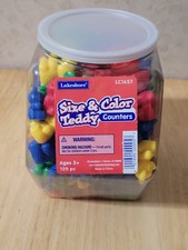 Lakeshore Learning Size Color Teddy Bear Counting 120 Pieces Toddler Sorting