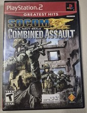 SOCOM U.S. Navy SEALs Combined Assault PS2 Sony T 2006 Greatest Hits CIB