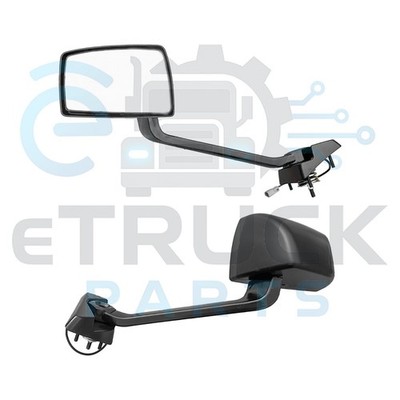 2018 2026 Mack Anthem Driver Side Hood Mirror Paint to Match Black | 78645626