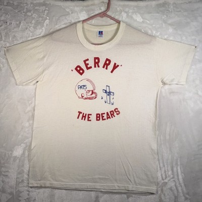 L SUPER BOWL XX NEW ENGLAND PATRIOTS v CHICAGO BEARS ''Berry the Bears'' 1 Stitch