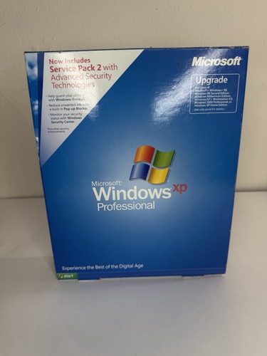 Microsoft Windows XP Professional Edition with SP2 - Original Retail Box