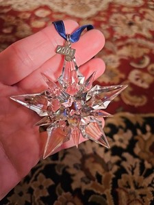2001 Swarovski Christmas Ornament | eBay