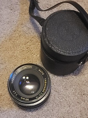 Yashica Auto Yashinon DS-M 50mm F1.7 M42 Mount Camera Lens Made in