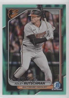 2024 Bowman Chrome Aqua RayWave Refractor /199 Adley Rutschman #52 1s4q