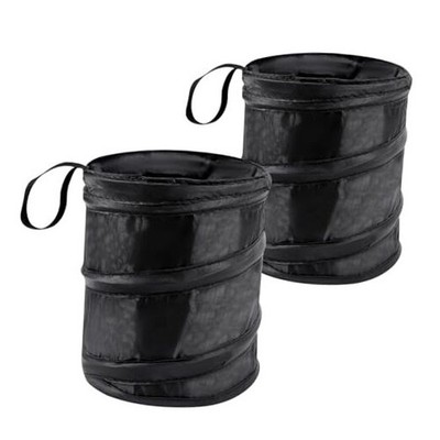  2PCS Car Trash Can, Collapsible Pop-up Automotive Garbage Can Bag, 1 2 PCS