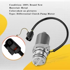 Differential Clutch Pump Motor 0AY598549A For Audi A3 Quattro RS Q3 TT 2009-2013