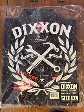 ⚡️ Dixxon Flannel Co. The Bolt Black Grey Gray Party Shirt XL BNIB W/ Tag ⚡️