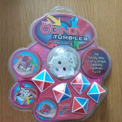 The Oginov Tumbler Puzzle Spiel Brandneu Alter 8+ Drumond Park Set A Pyramiden NEU