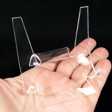 Easel Display Stand Medium Sized Clear LUCITE