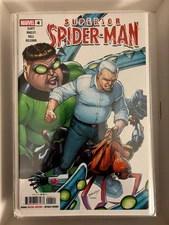 Superior Spider-Man #4 (Marvel Comics April 2024) Bagley Cover. NM