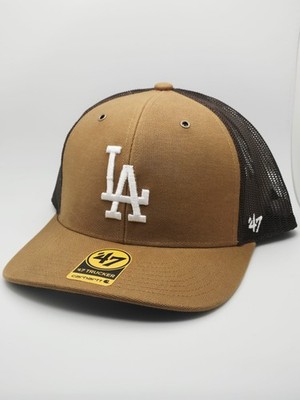 Los Angeles Dodgers Carhartt '47 Trucker Adjustable Snapback Hat