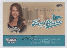 2004 Donruss World Series Fans of the Game Leeann Tweeden #FG-5 0a1