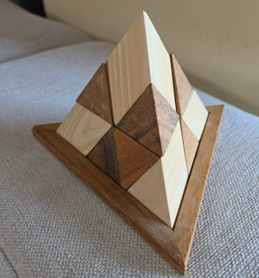 Great Pyramid of Giza: Wooden 3D Puzzle