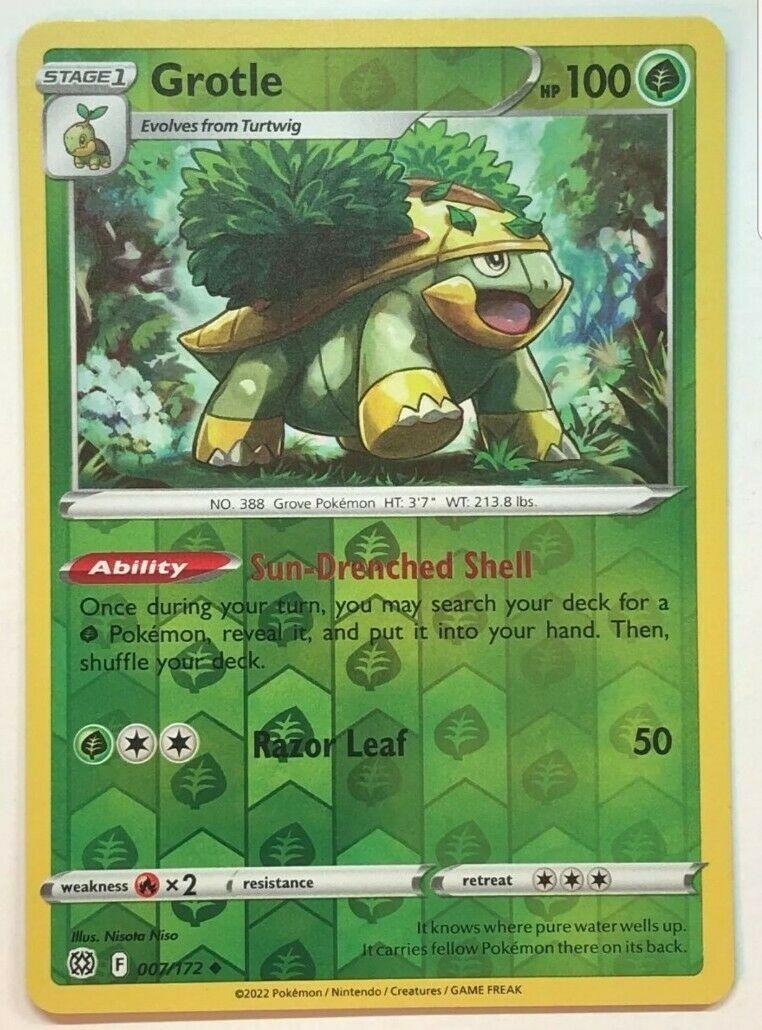 Grotle Reverse Holofoil SWSH09 007/172