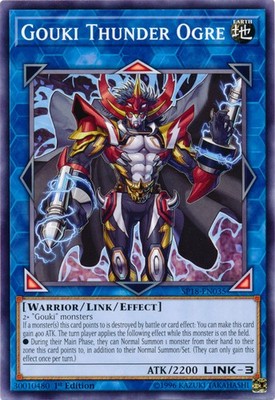 Gouki Thunder Ogre - SP18-EN035 - Common - 1st Edition - Lightly Played - Star P