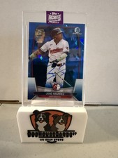 2025 Topps Archive Signature Series Jose Ramirez Bowman Chrome Sapphy 1/1