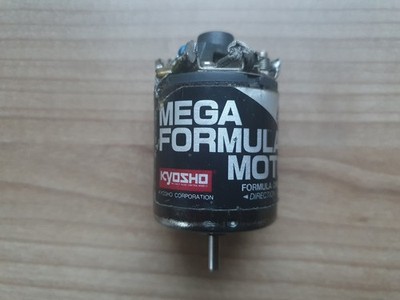Kyosho Mega Formula Brushed Vintage RC Motor no Le Mans