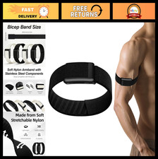 Adjustable Bicep Band for Whoop 5.0  Peak - Breathable Quick-Dry Nylon Arm Stra