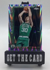 2025-26 Topps Chrome - Sam Hauser #14 RayWave Refractor