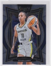 2025-26 SELECT WNBA CONCORSE AZIAHA JAMES Rookie Base DALLAS WINGS #76