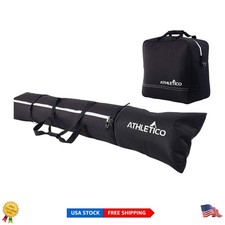 Ski Boot Bag Set: 200 CM Ski Capacity, Size 13 Boots, Safe Storage