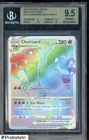 2022 Pokemon SWSH Brilliant Stars #174 Charizard VSTAR Rainbow BGS 9.5