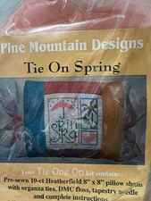 Pine Mountain Designs- Tie On Spring Chart Pack
