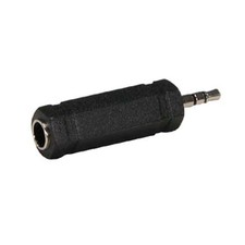 3.5mm 1/8'' Male to 6.35mm 1/4" Female Stereo Audio Adapter Converter Connector