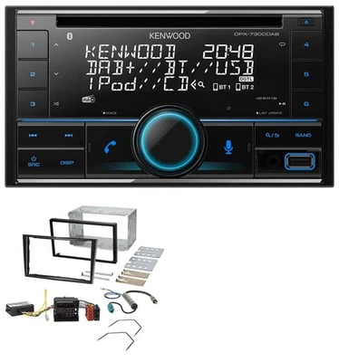 Kenwood CD 2DIN DAB USB CAN-Bus Bluetooth Autoradio für Opel Astra Zafira Corsa - Bild 1 von 4