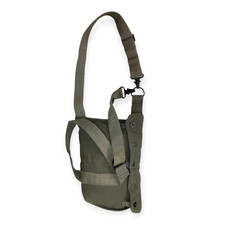 Yugoslavian Cold War Era M59 Gas Mask Carrier Bag / Green Grey / Issued