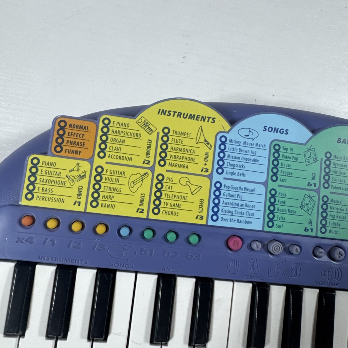 Yamaha PSS-7 Portasound Keyboard 1997 Rare Synthesizer No Cords