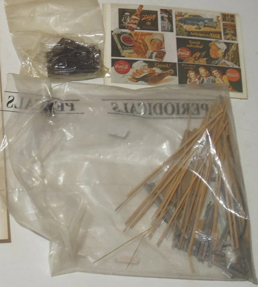 Lote chooch escala 5j424 HO kits de vallas publicitarias pista lateral paisaje metal madera plástico Foto 2 de 4