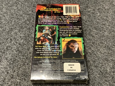 Bone Chillers: Frankenturkey (VHS, 1997) Full Moon Goon 90s Scary