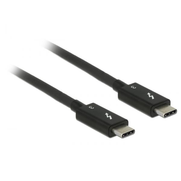 DeLOCK 84844 cavo USB USB 3.2 Gen 2 [3.1 Gen 2] 0,5 m USB C Nero (Delock Kabel T