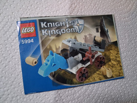Lego Knights Kingdom 5994 Catapult Instruction Manual Only No Bricks