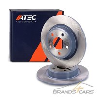 Atec 2X Bremsscheibe Ø295 Voll Hinten FÜR Mercedes A-KLASSE W176 B-KLASSE W246