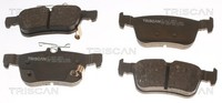 Triscan Bremsbelagsatz Scheibenbremse 8110 40073 FüR Honda Civic Type FK8
