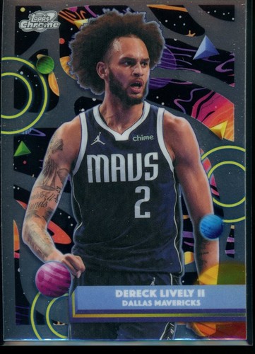 Dereck Lively II – 2025-26 Topps Cosmic Chrome Basketball · Base Cards #10 Dereck Lively II