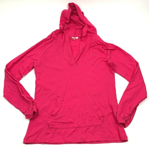PUMA Hoodie Shirt Womens Size Large L 