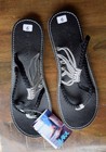 Plaka Hand-Woven Thong Sandals Women's Size 9 Black Zebra Shoes w/ Dust Bag, NEW — photo 5