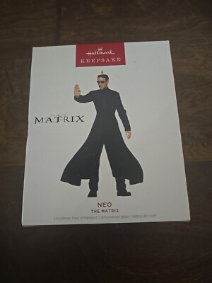 2022 Hallmark Ornament - Neo - The Matrix - Keanu Reeves - New In Box