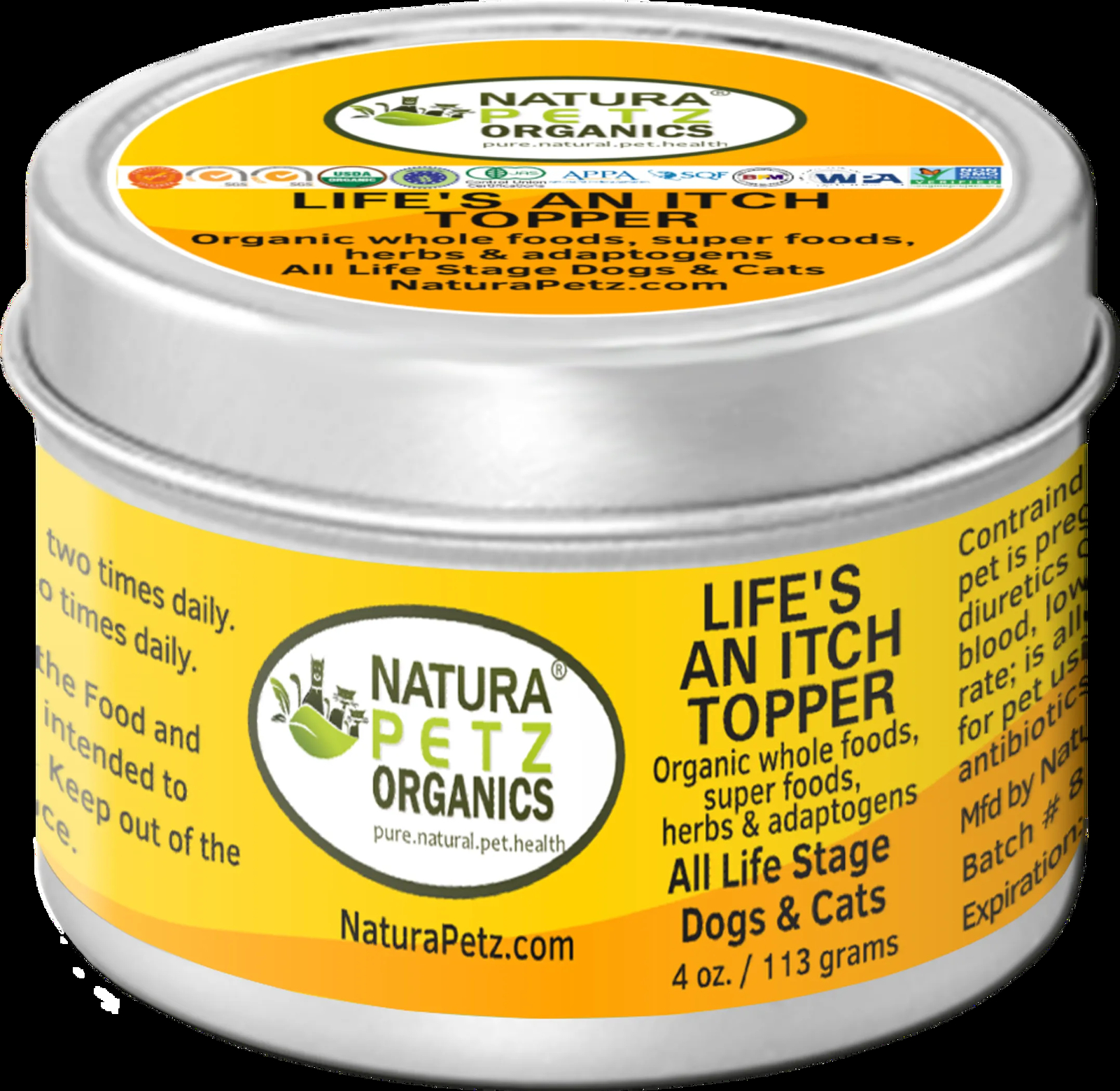 Lifes An Itch! Anti-Allergy Flavored Meal Topper For Dogs & 