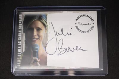Julie Bowen 2006 Inkworks LOST Sarah Shephard A-3 Card Auto