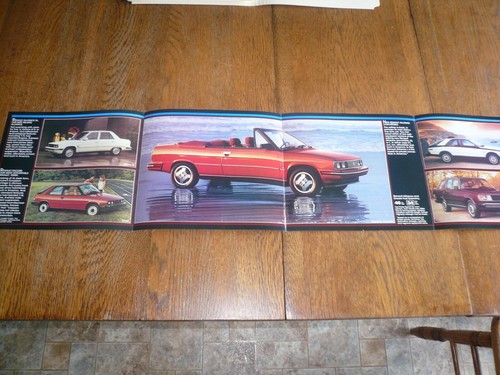 Renault Alliance Encore 1985 Sportwagon folleto de ventas - vintage - Imagen 3 de 4
