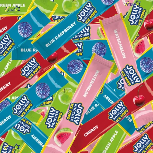 Jolly Rancher Ice Pops 50ml Fruit flavored freezable pole with sugar 50-400 pack