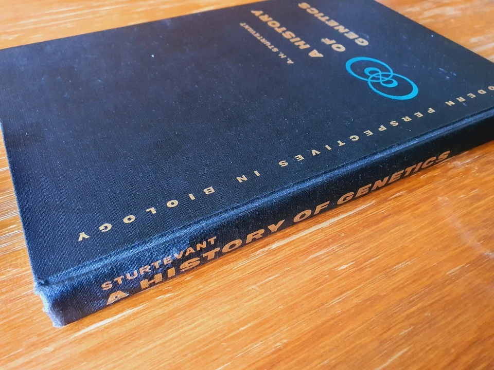 A History Of Genetics by A. H. Sturtevant - Rare 1st Edition 1965 Hardcover - Image 4 of 4