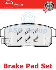 Apec Rear Brake Pads Set EO Quality Replacement PAD1369